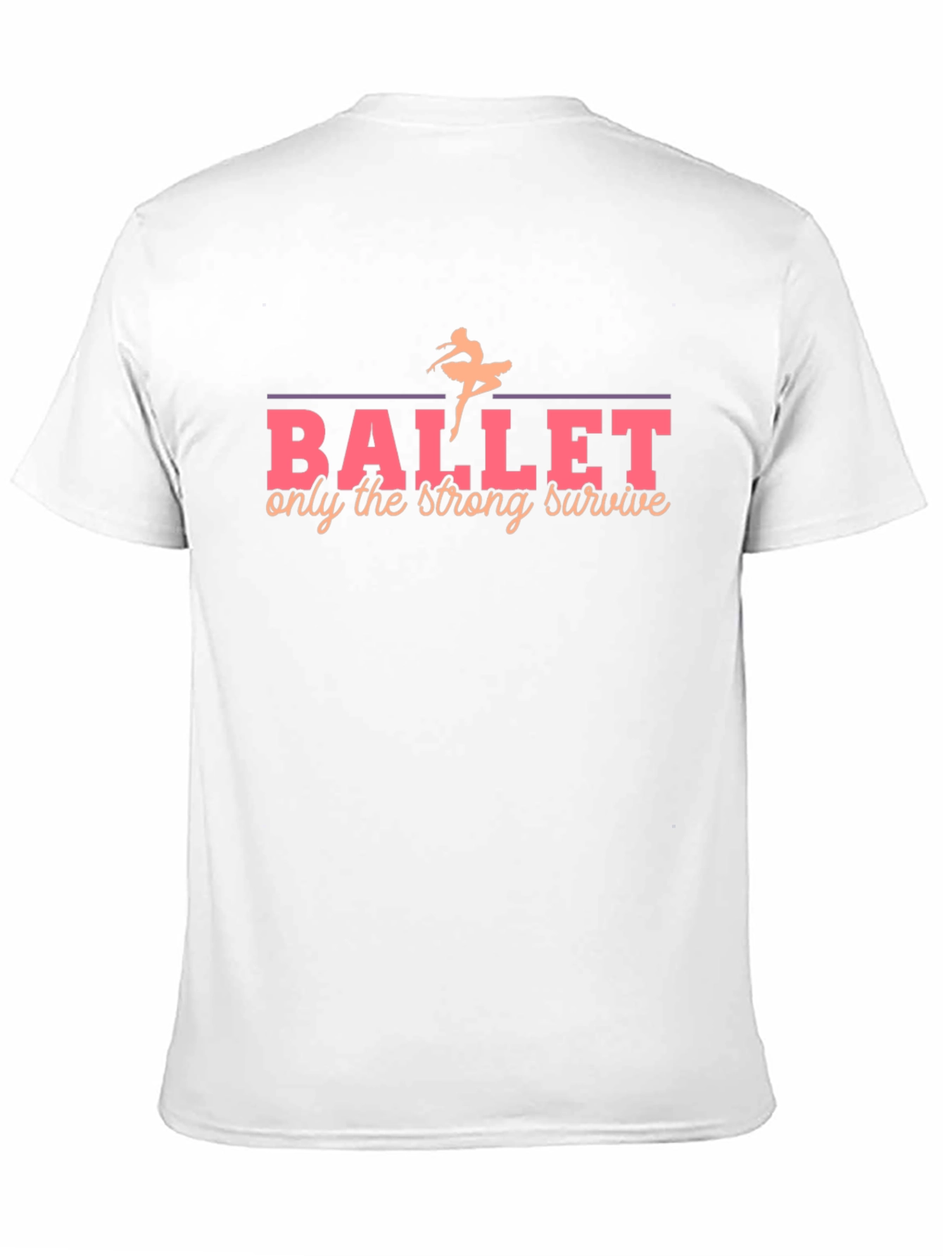 Ballet Strong Survive Black T-Shirt