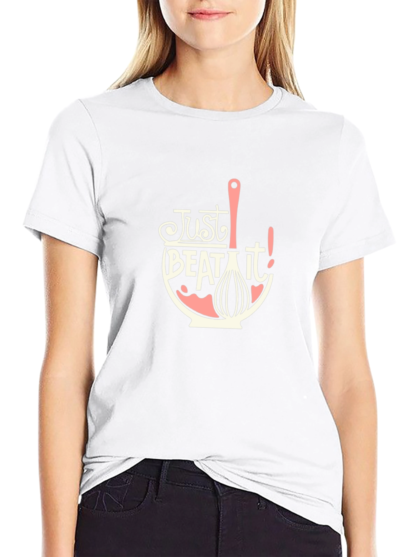 Just Beat It Whisk Graphic T-Shirt