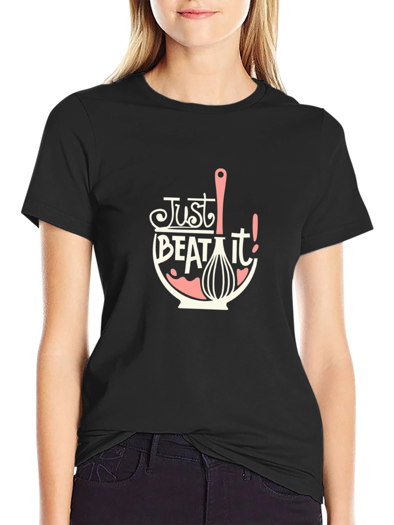 Just Beat It Whisk Graphic T-Shirt