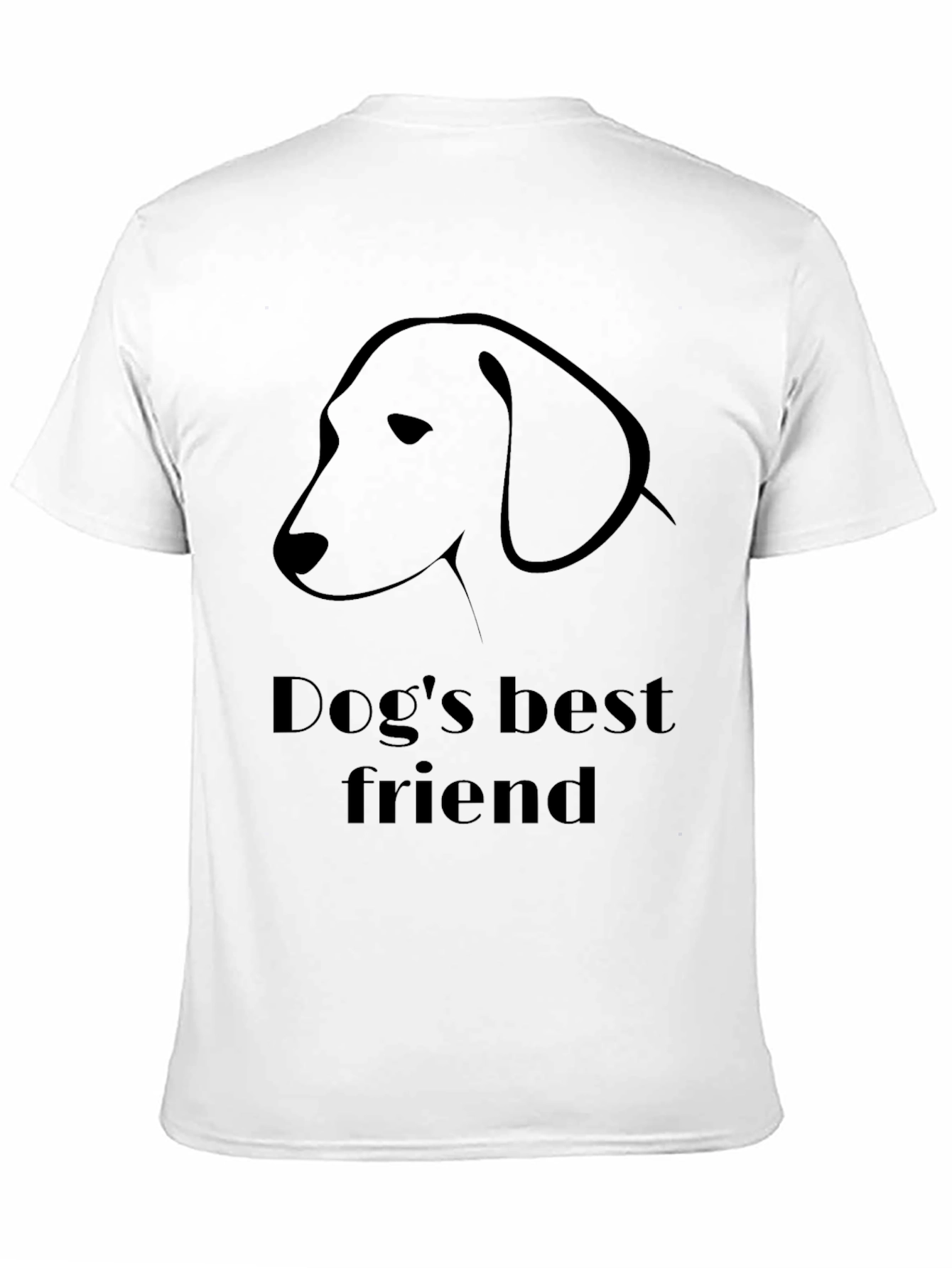 Dogs Best Friend Black T-Shirt