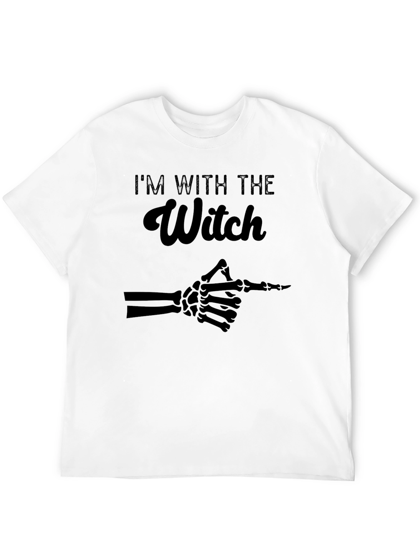 Im With The Witch Halloween T-Shirt