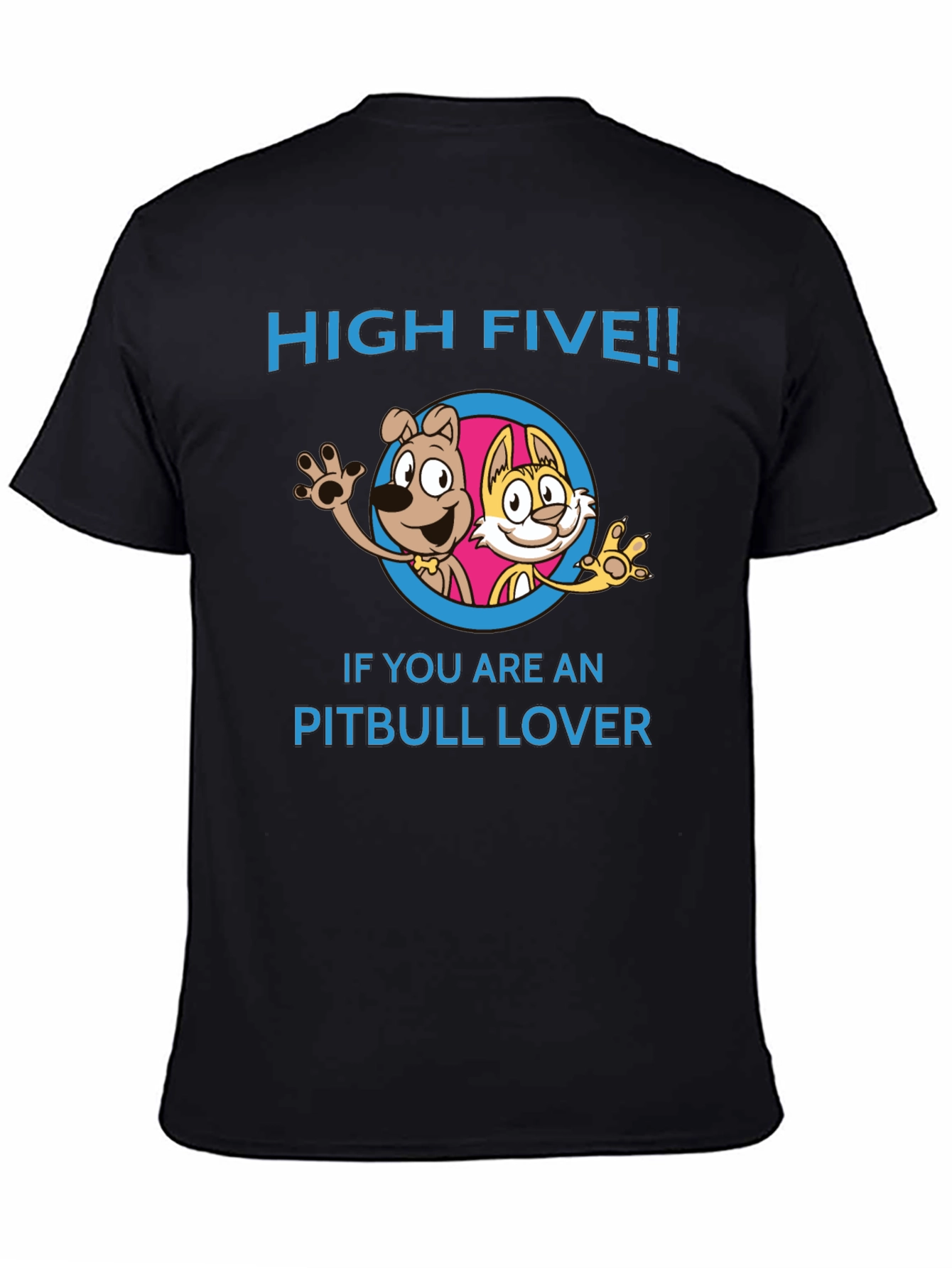 High Five Pitbull Lover T-Shirt