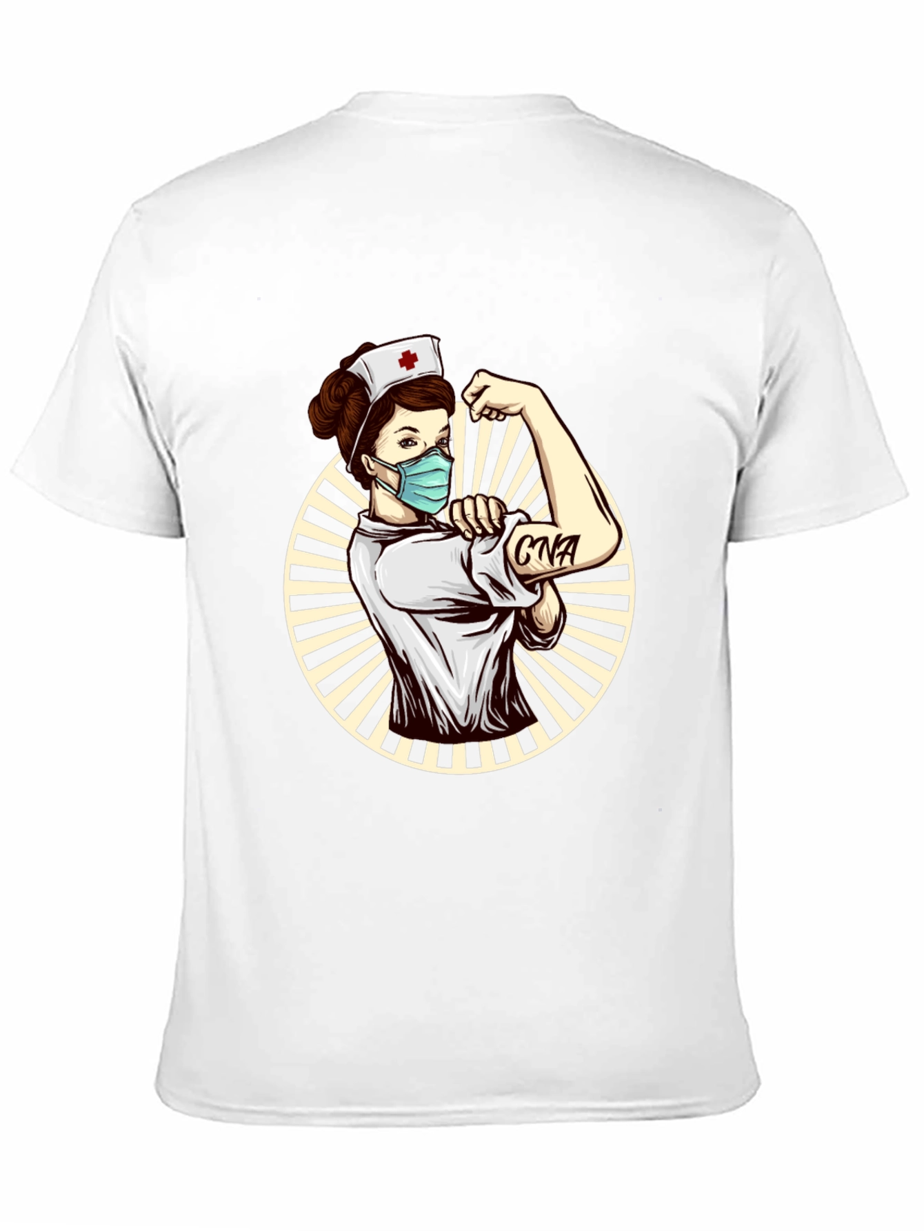 Nurse CNA Graphic T-Shirt - Strong Women Design
