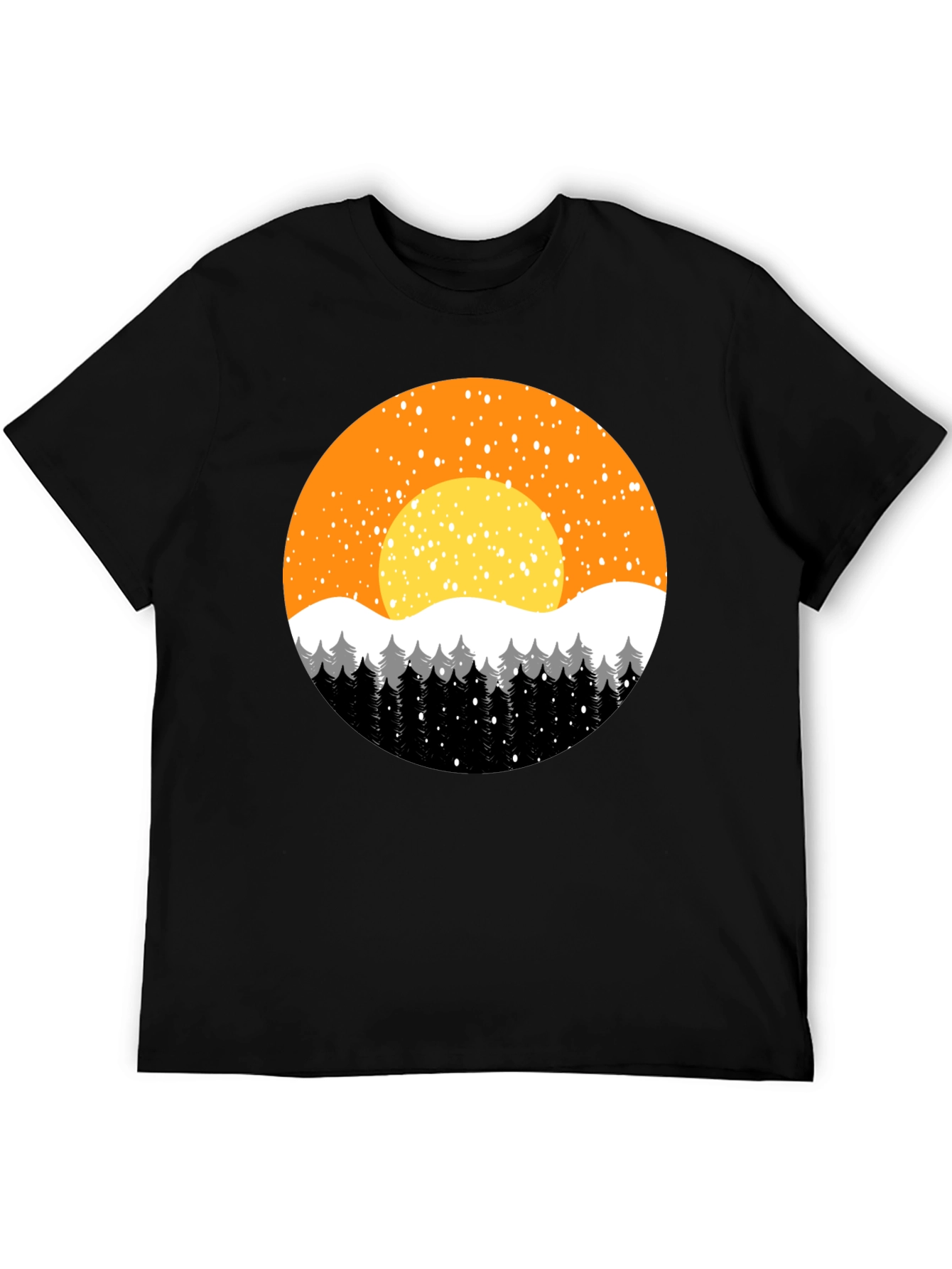 Winter Sunset Graphic Tee