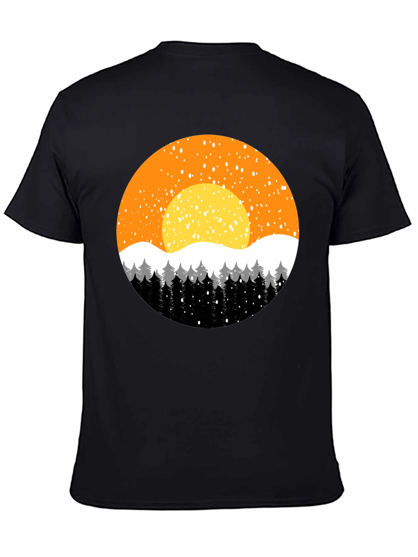 Winter Sunset Graphic Tee