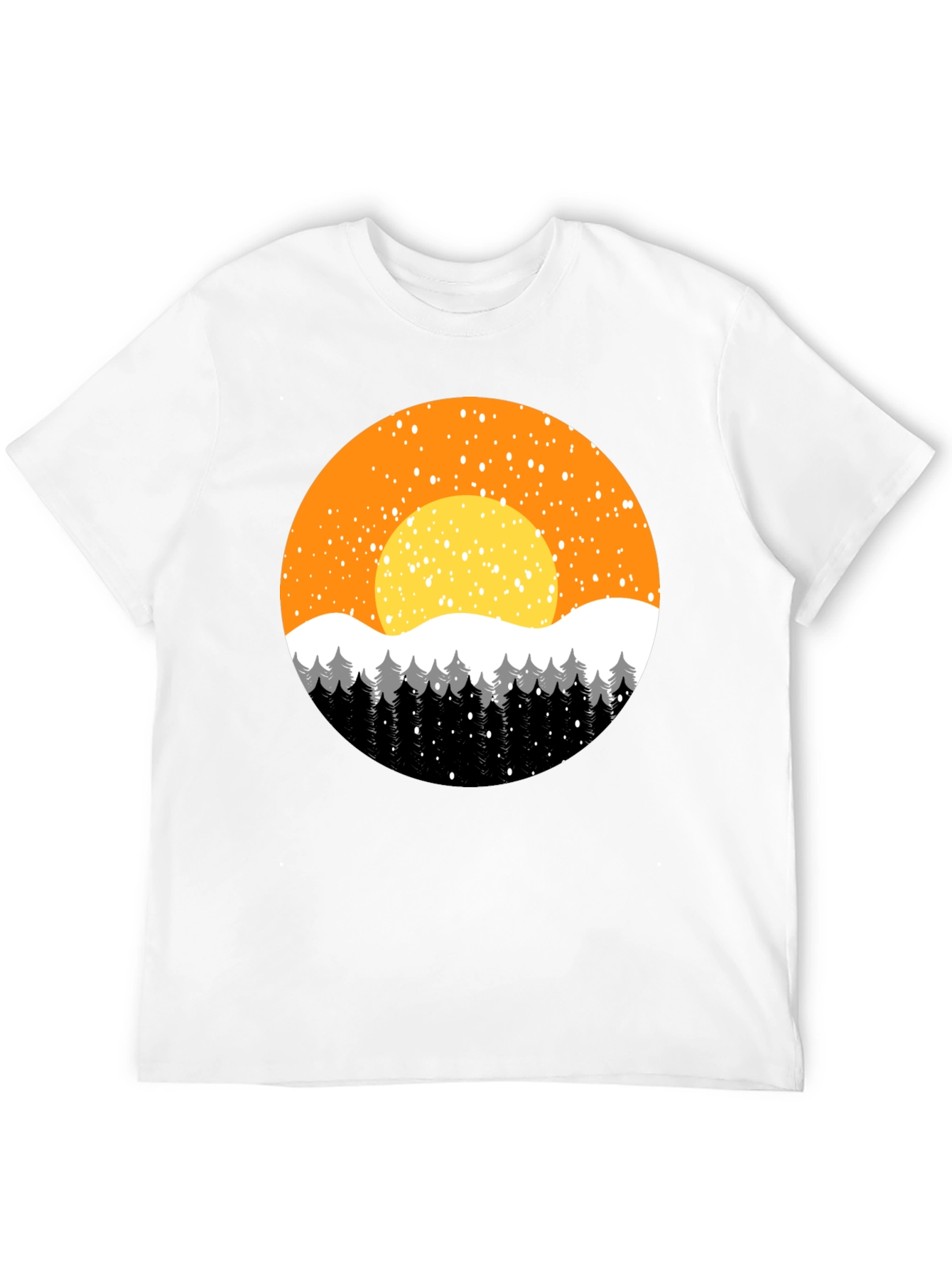 Winter Sunset Graphic Tee