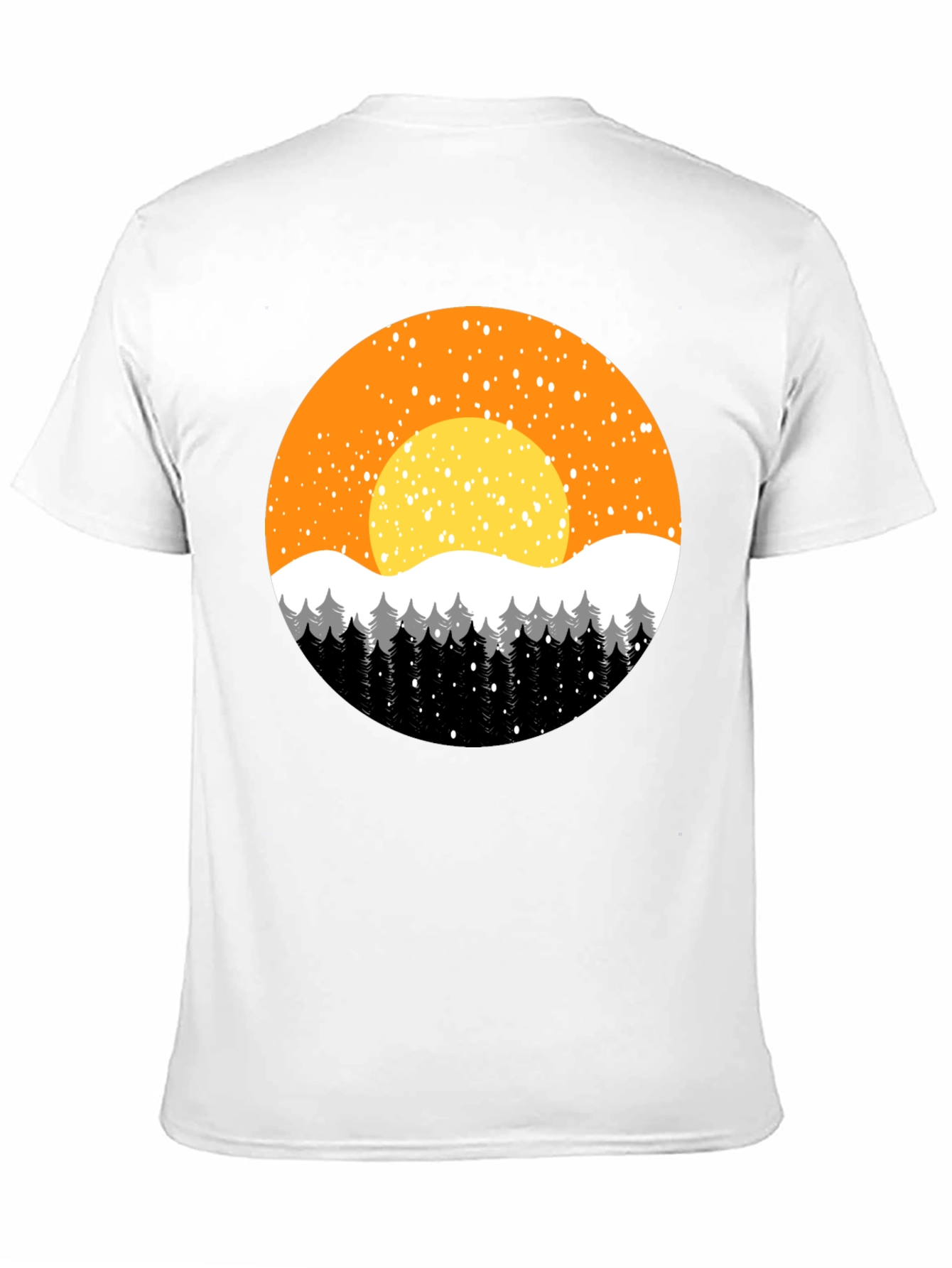 Winter Sunset Graphic Tee