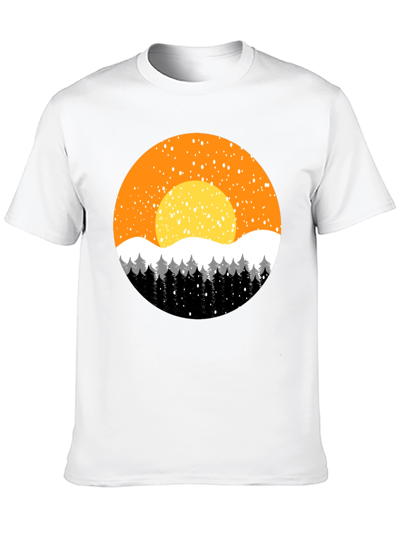 Winter Sunset Graphic Tee