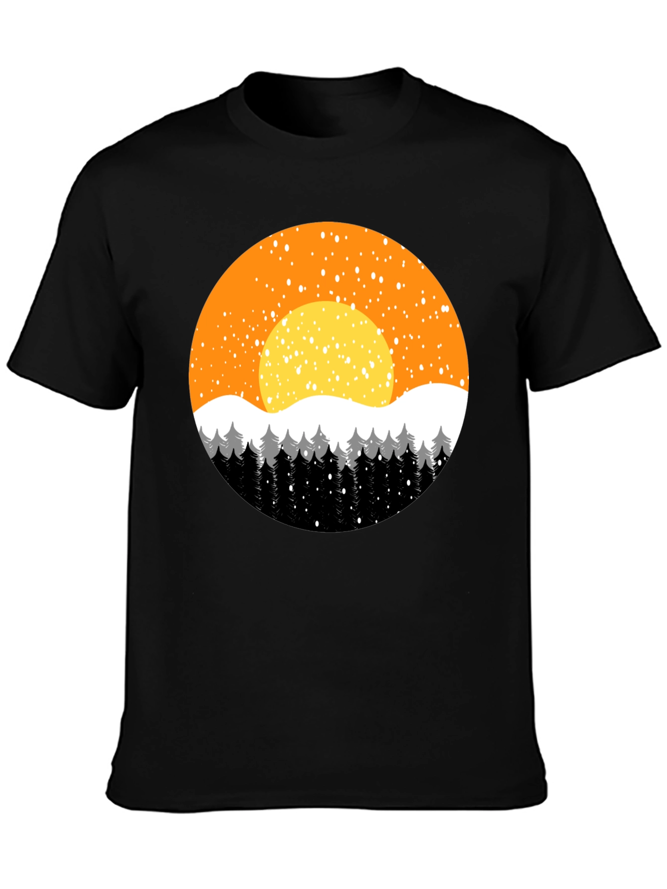Winter Sunset Graphic Tee