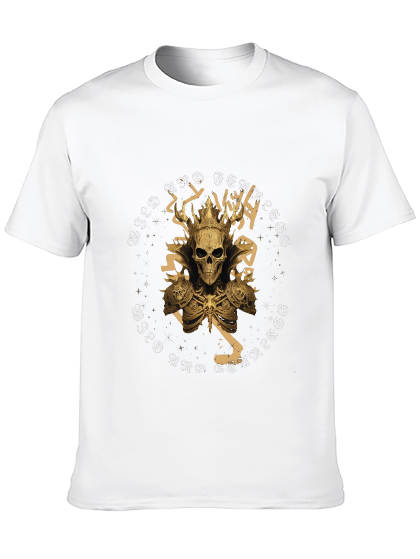 Wild & Free Skull Tee - Gothic Graphic T-Shirt