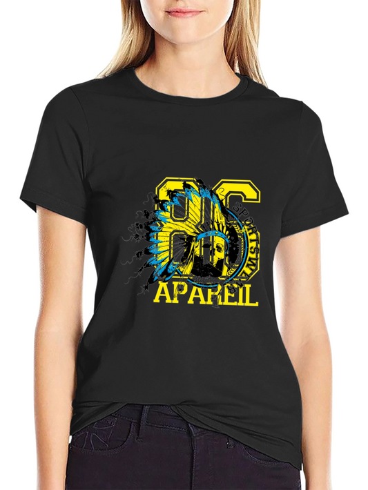 Mens Black T-Shirt with 86 Apparel Graphic