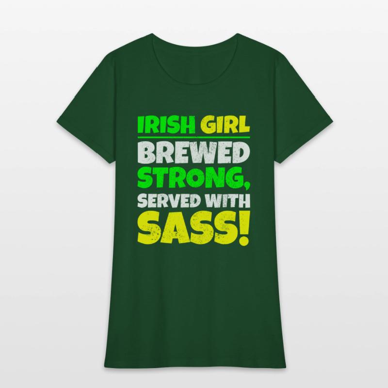 Irish Girl: Brewed Strong St Patricks Day