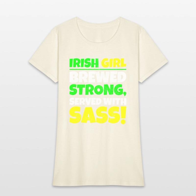 Irish Girl: Brewed Strong St Patricks Day