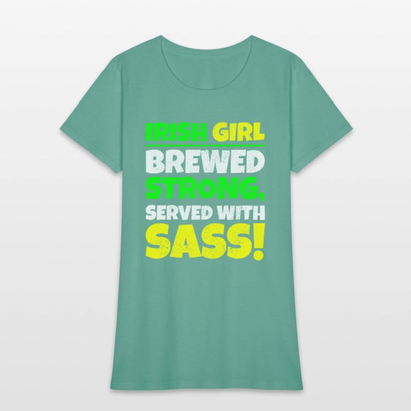 Irish Girl: Brewed Strong St Patricks Day