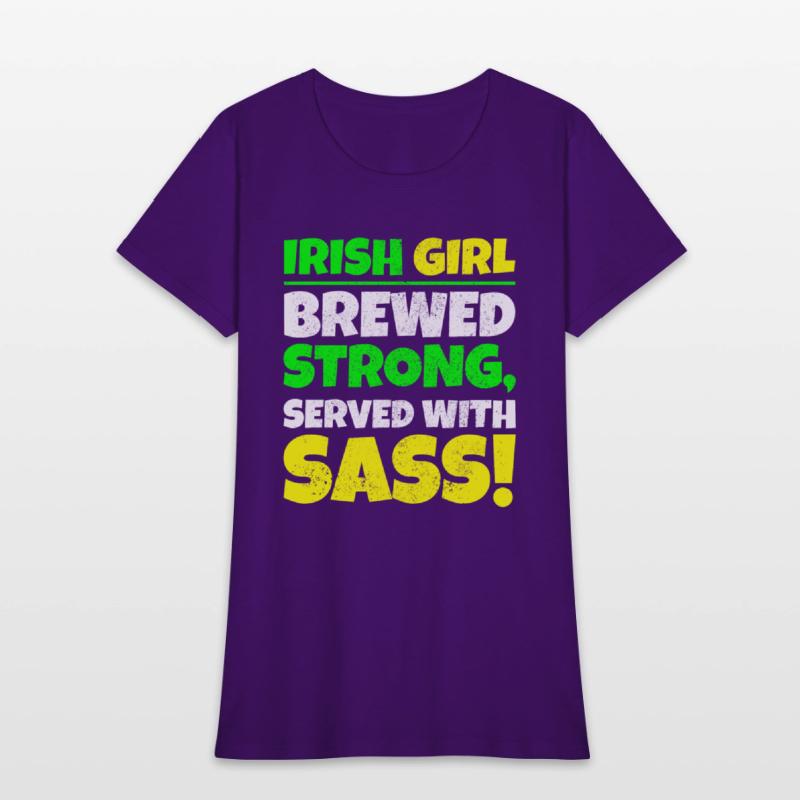 Irish Girl: Brewed Strong St Patricks Day