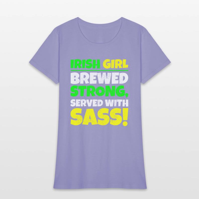 Irish Girl: Brewed Strong St Patricks Day
