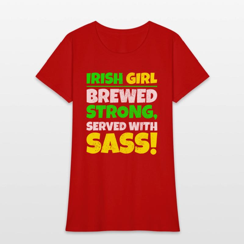 Irish Girl: Brewed Strong St Patricks Day