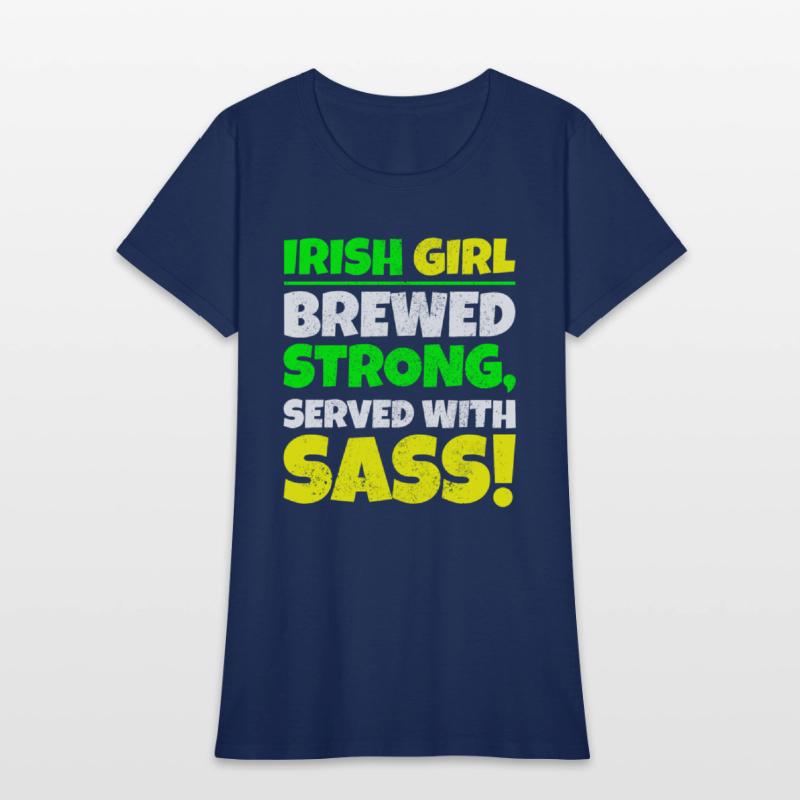 Irish Girl: Brewed Strong St Patricks Day