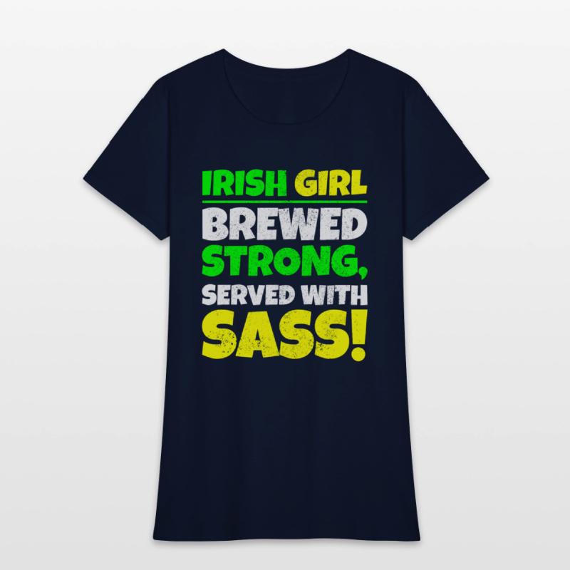 Irish Girl: Brewed Strong St Patricks Day