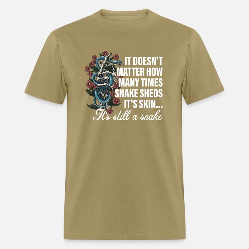 It Doesn't Matter How Many Times Snake Sheds