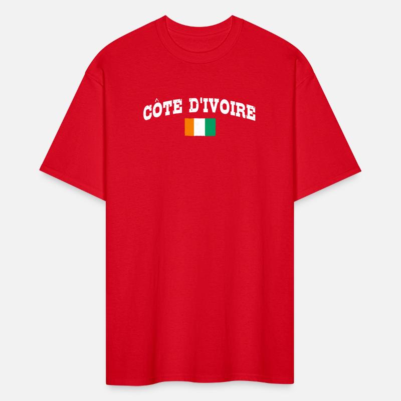 Ivory Coast West Africa Elefant Ivorian Flag Map