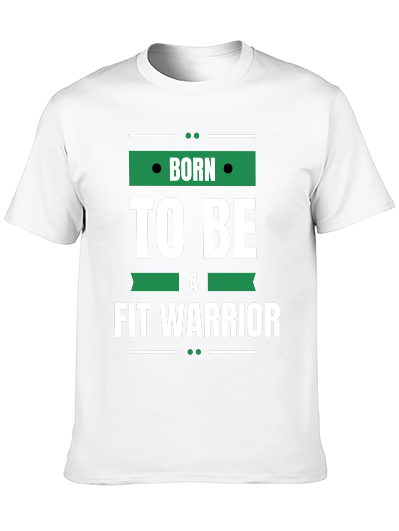 Born to Be Fit Warrior Graphic T-Shirt