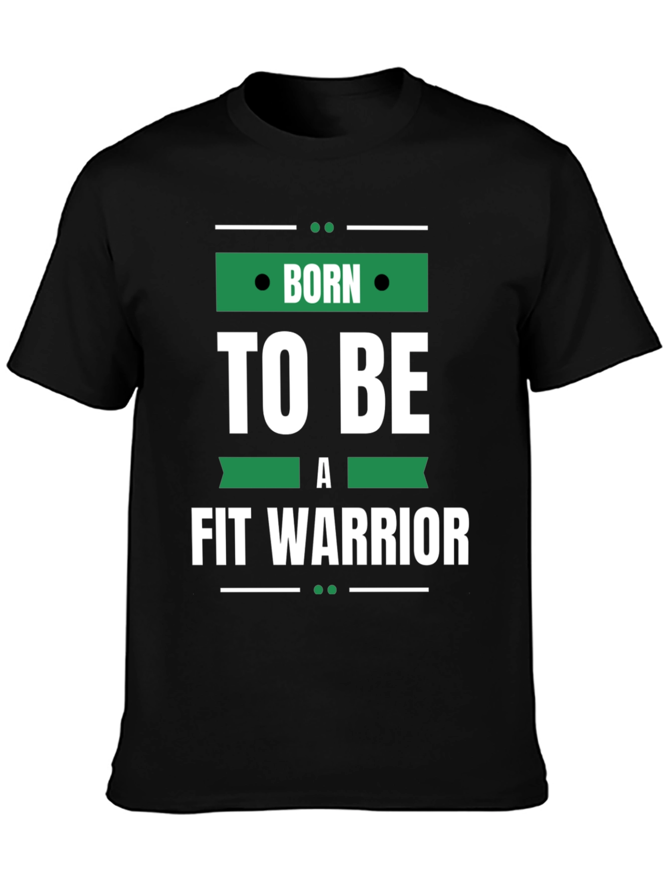 Born to Be Fit Warrior Graphic T-Shirt