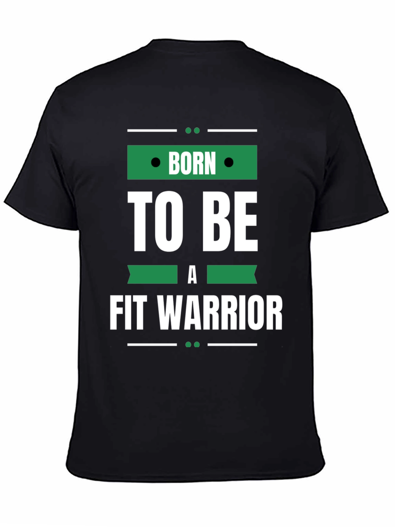 Born to Be Fit Warrior Graphic T-Shirt