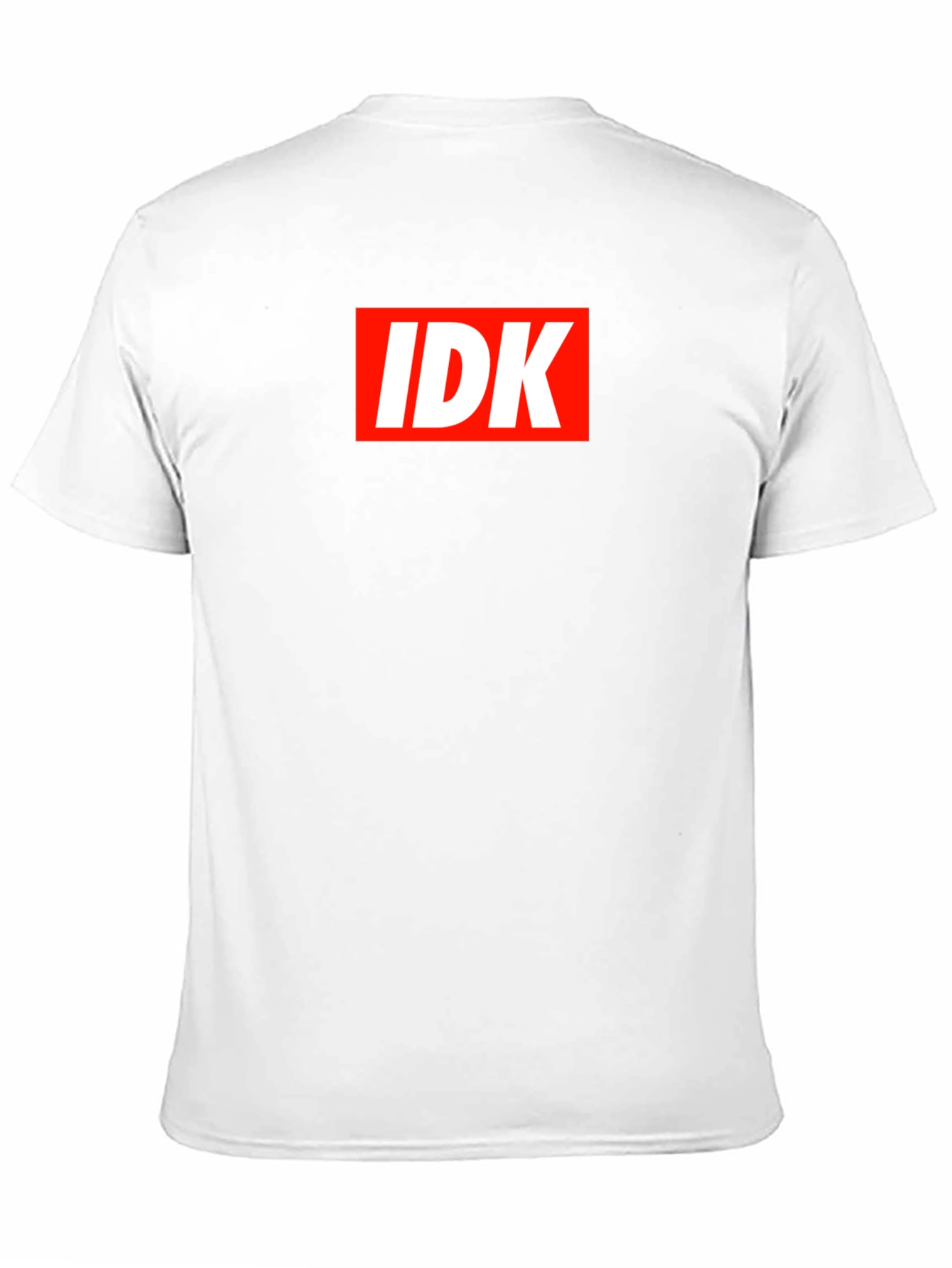 IDK Graphic Tee - Bold Statement T-Shirt