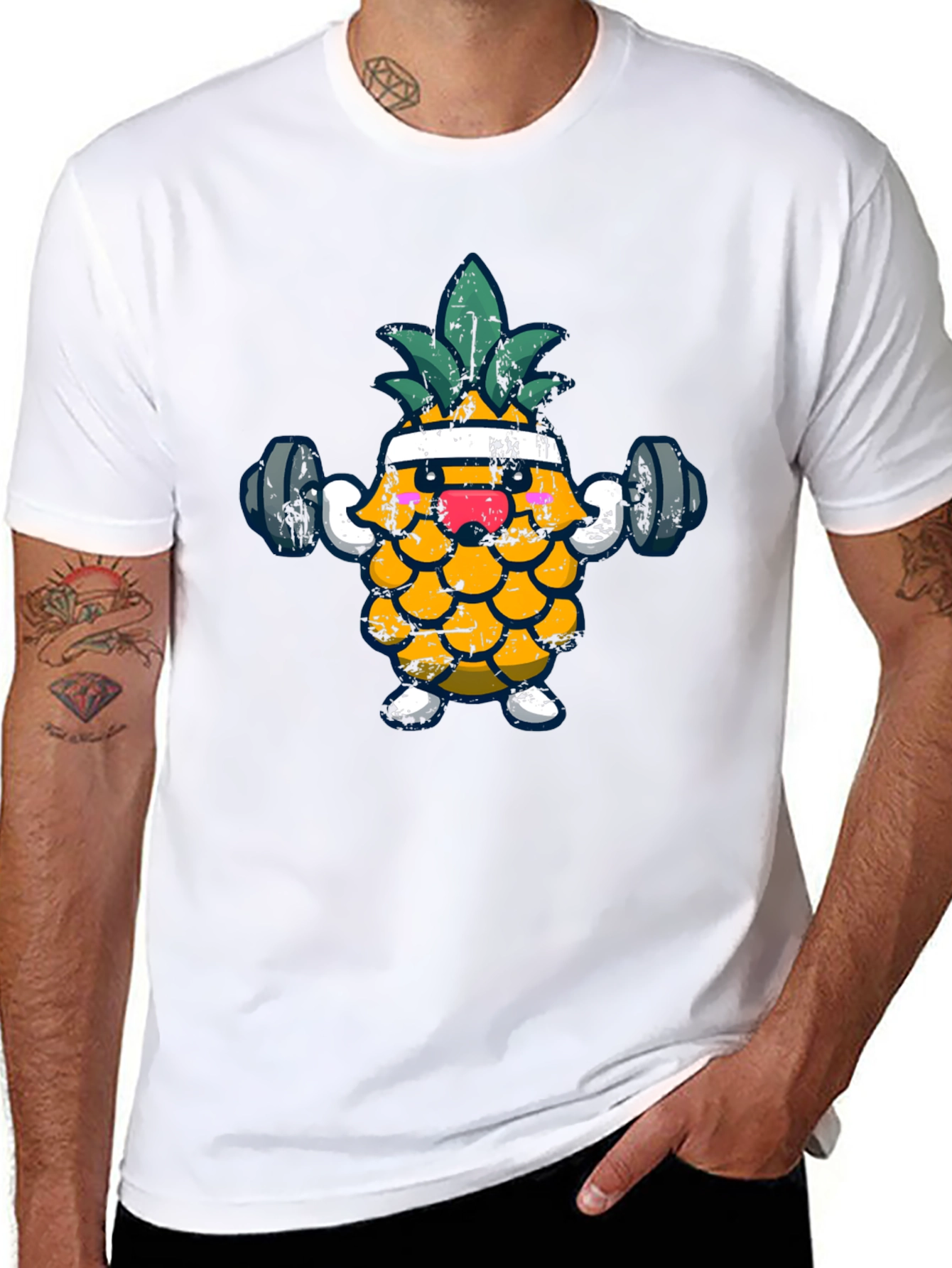 Funny Pineapple Gym T-Shirt