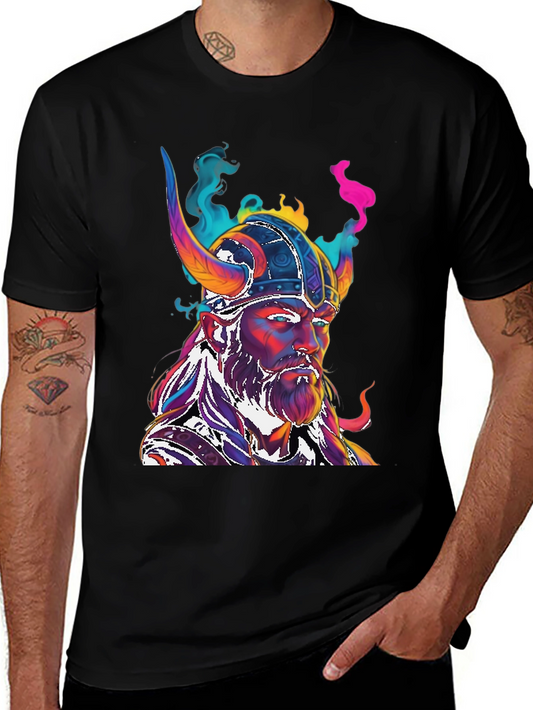 Viking Warrior Graphic T-Shirt