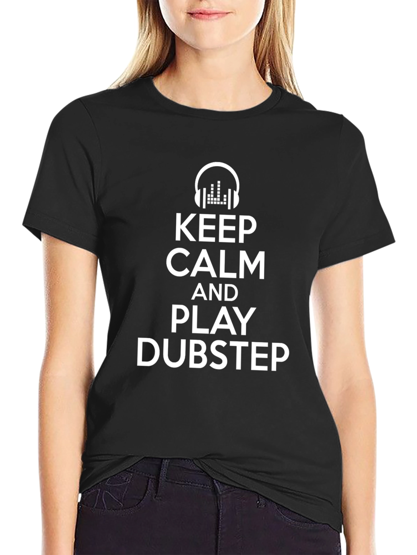 Keep Calm and Play Dubstep Graphic Tee