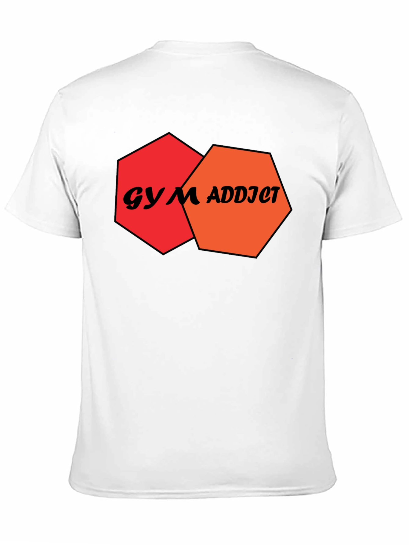 Gym Addict T-Shirt - Mens Black Fitness Tee