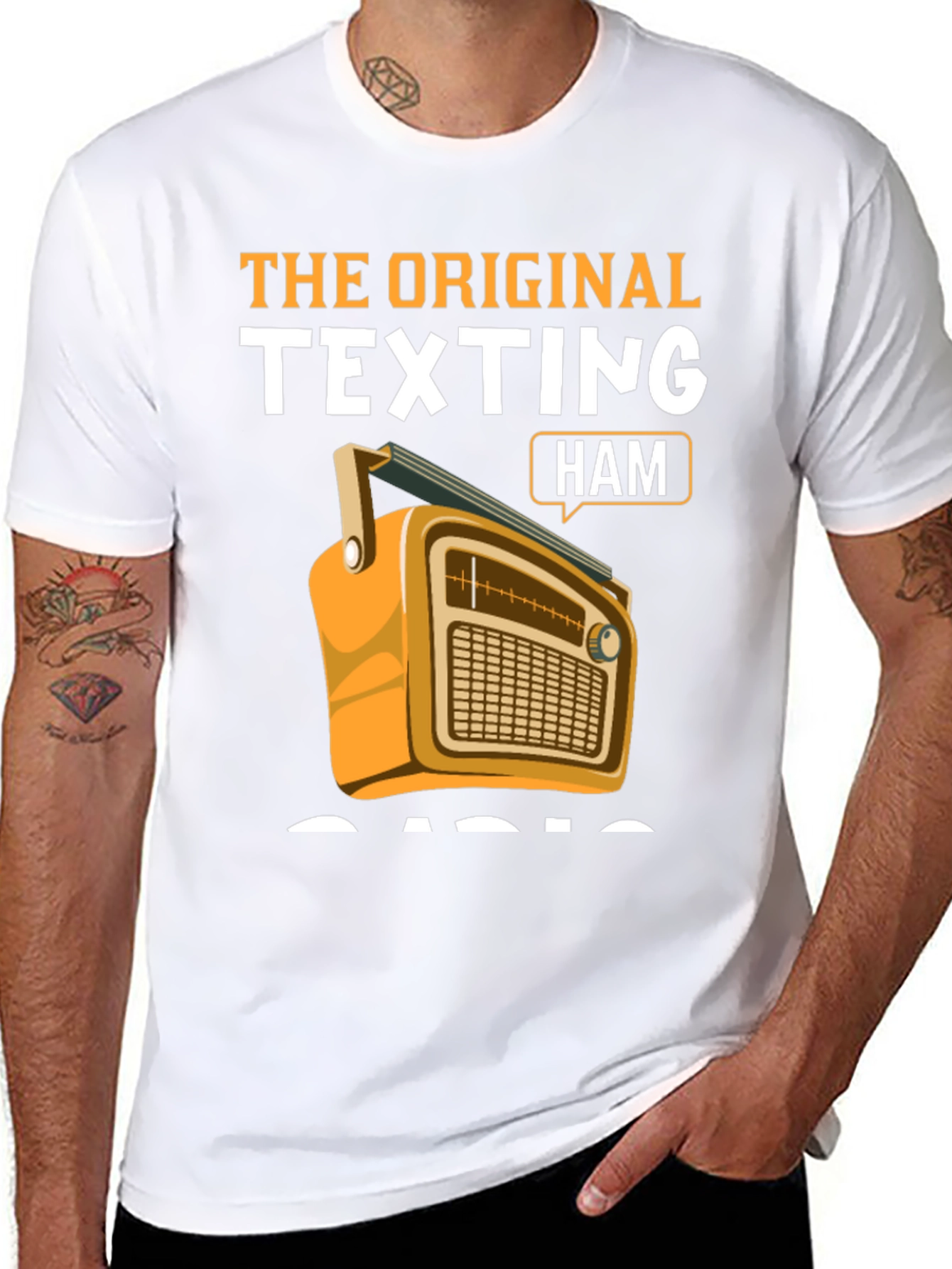 The Original Texting Ham Radio T-Shirt