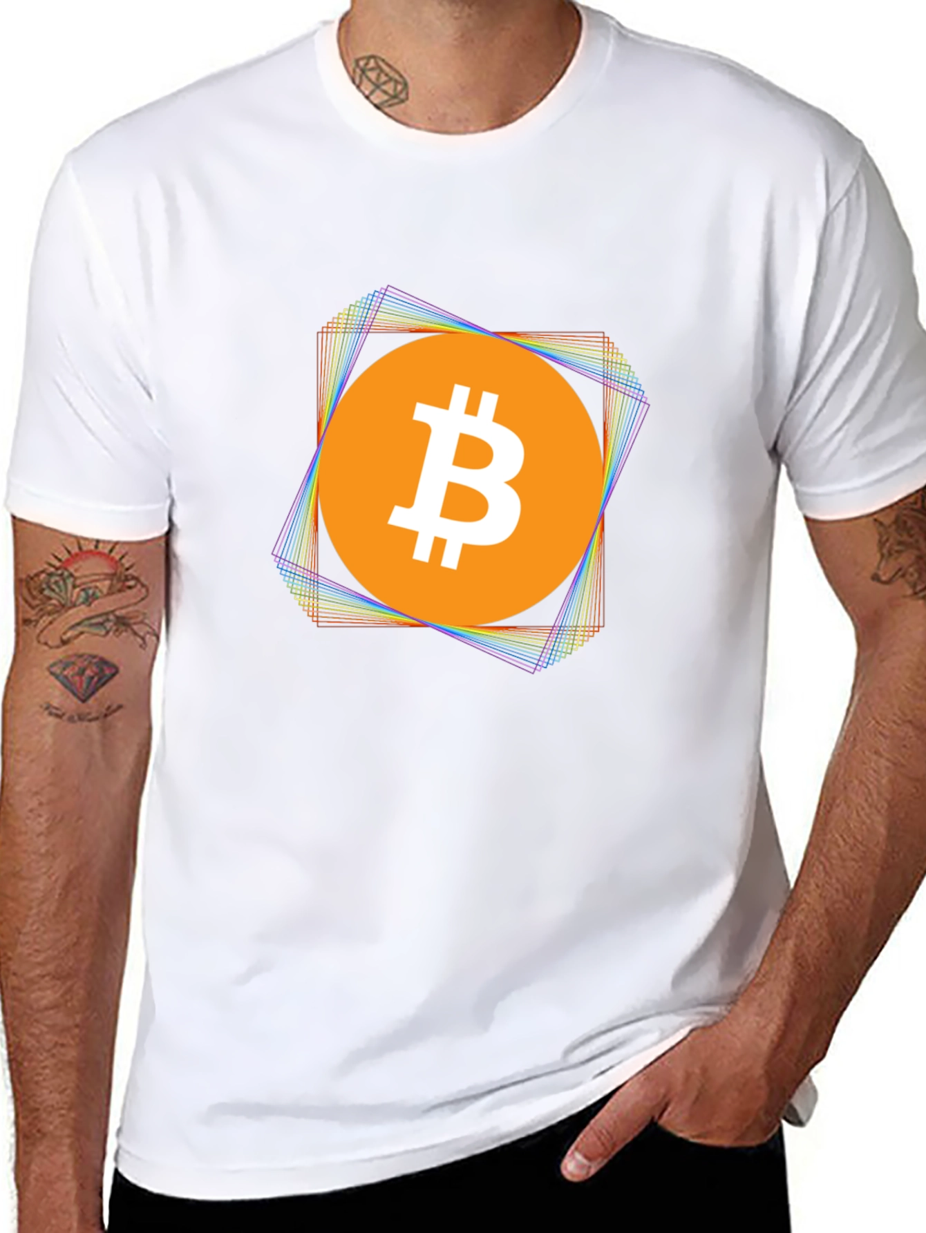 Bitcoin Graphic Tee - Crypto Style T-Shirt