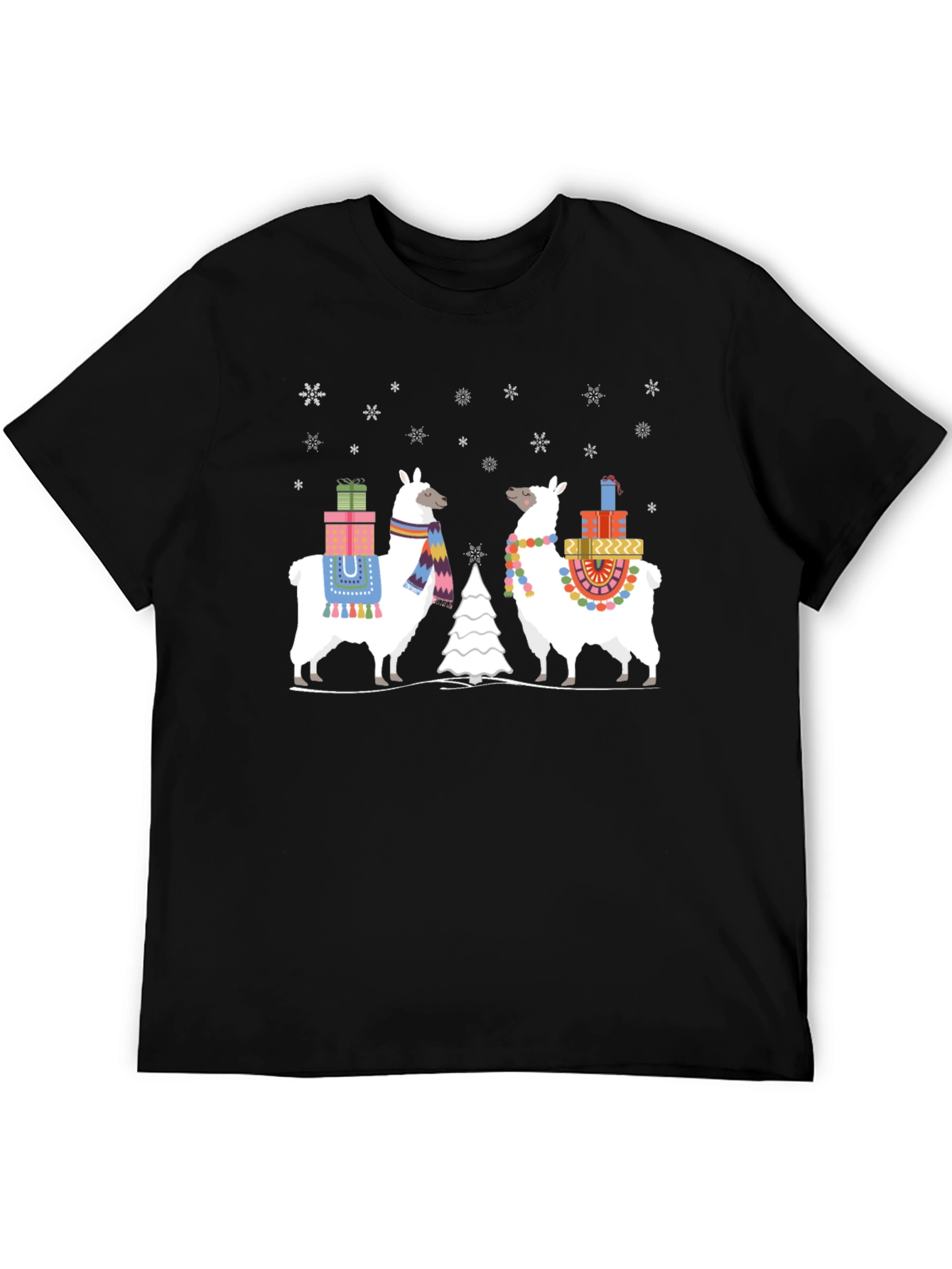 Holiday Llama Graphic Tee