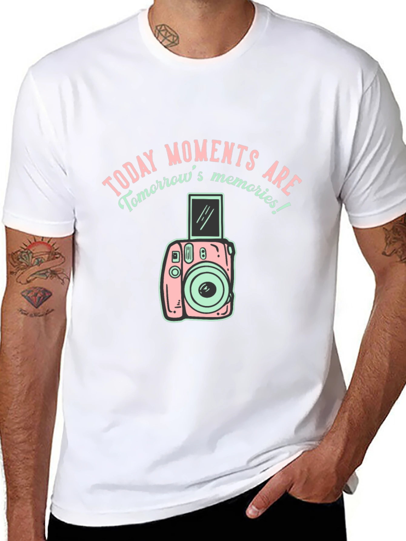 Today Moments T-Shirt | Retro Camera Tee