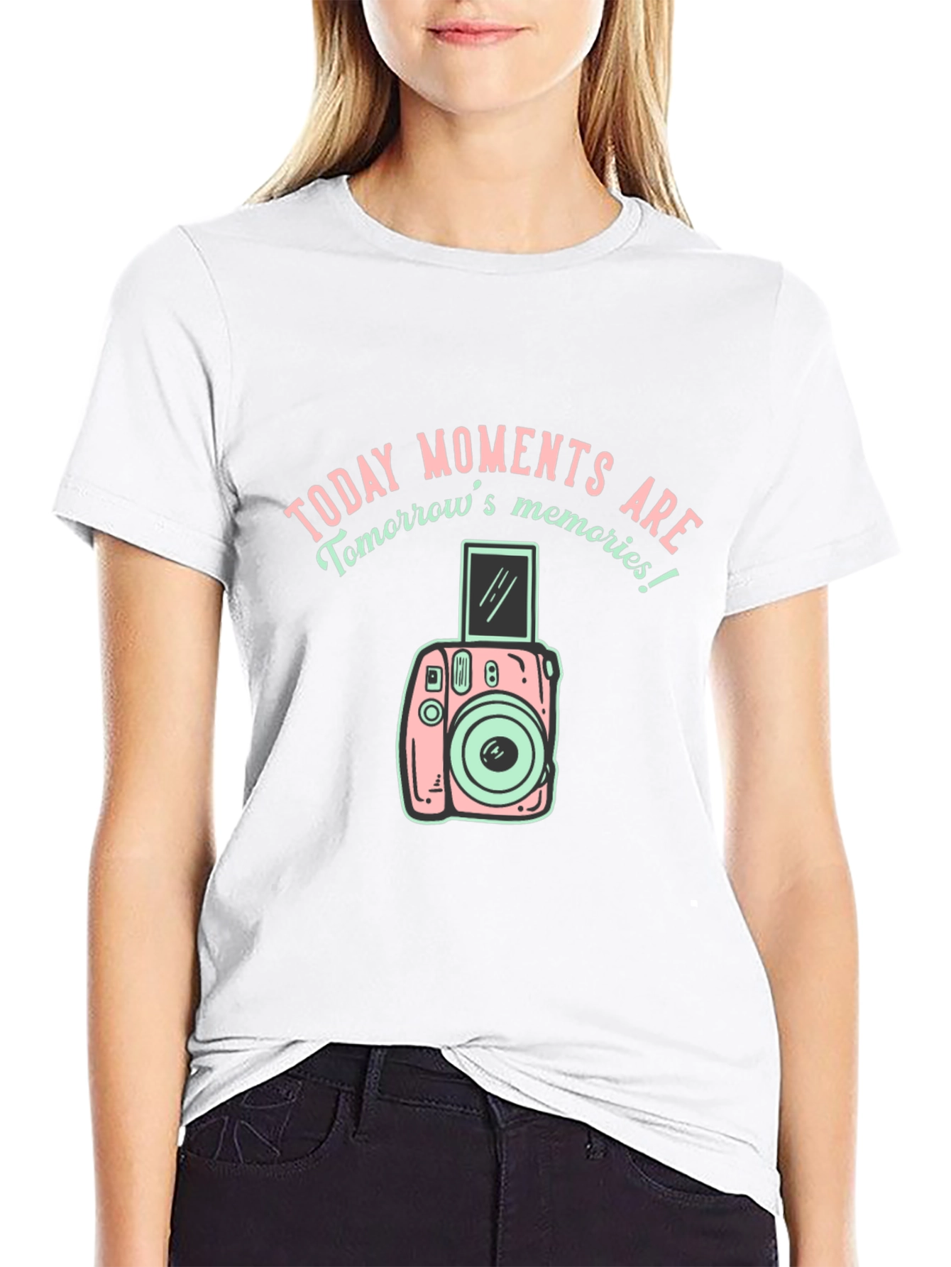 Today Moments T-Shirt | Retro Camera Tee