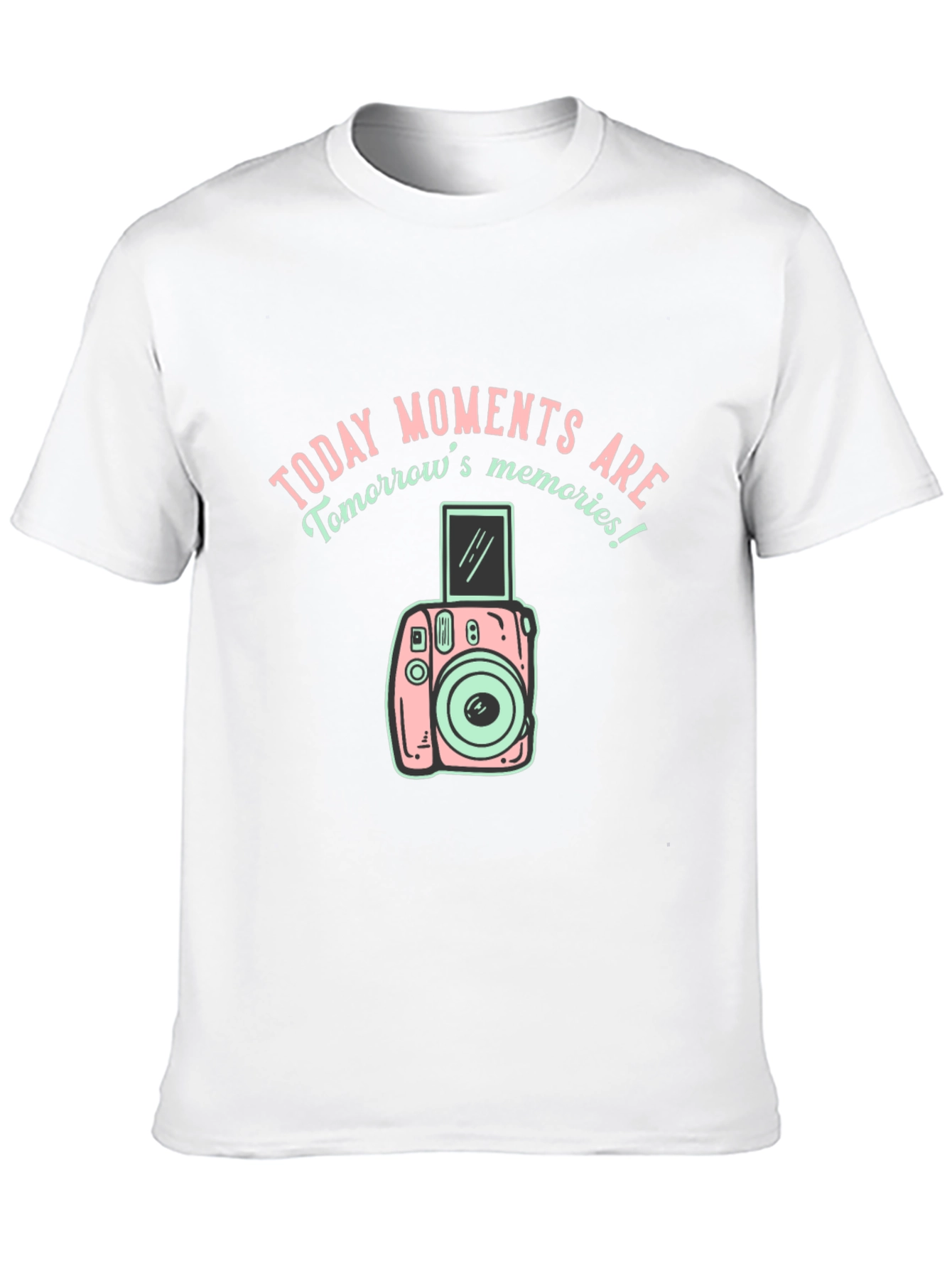 Today Moments T-Shirt | Retro Camera Tee