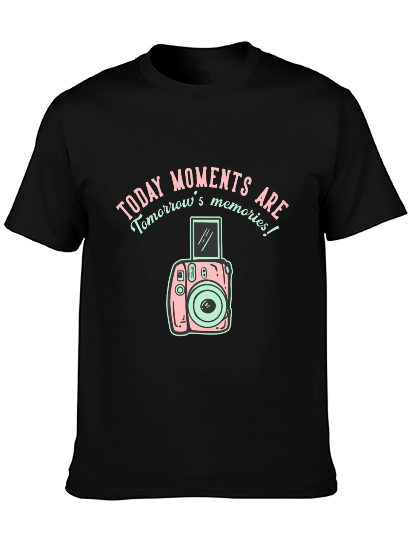 Today Moments T-Shirt | Retro Camera Tee