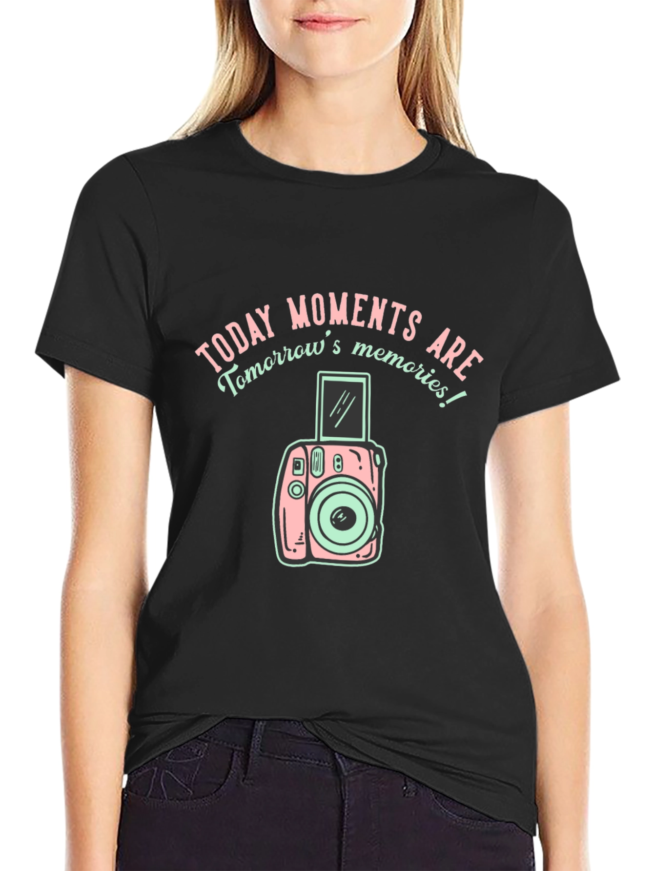 Today Moments T-Shirt | Retro Camera Tee