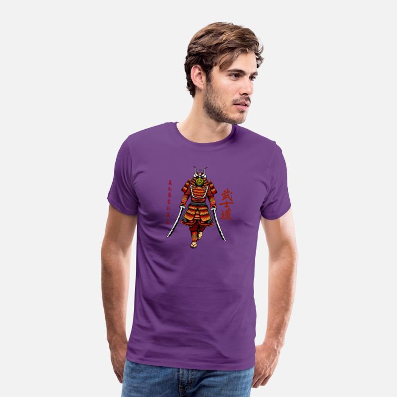 Japanese samurai warrior dark red mask