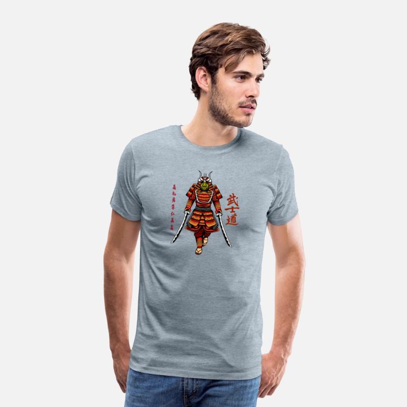 Japanese samurai warrior dark red mask