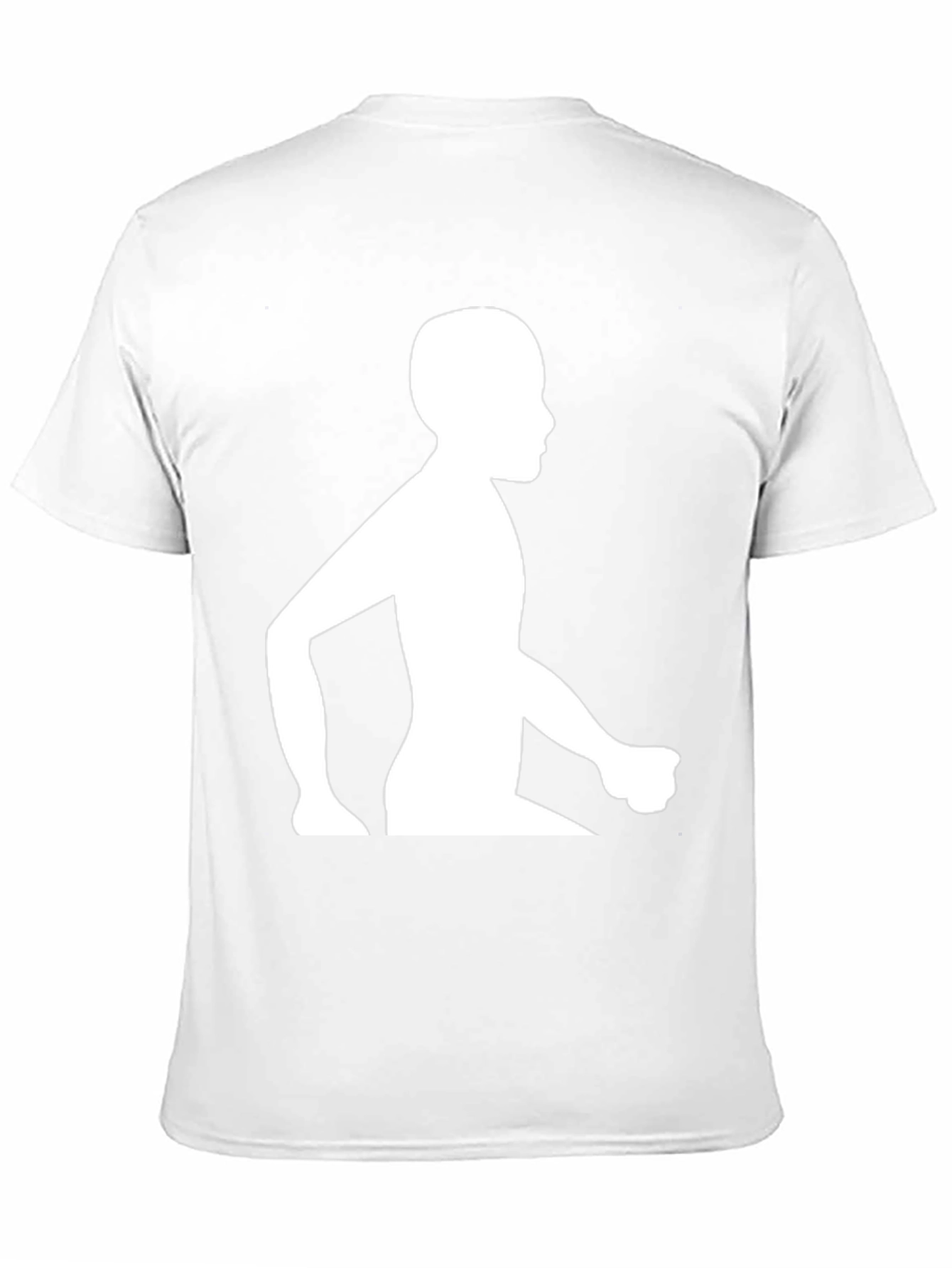 Silhouette Graphic Tee - Black Cotton Blend