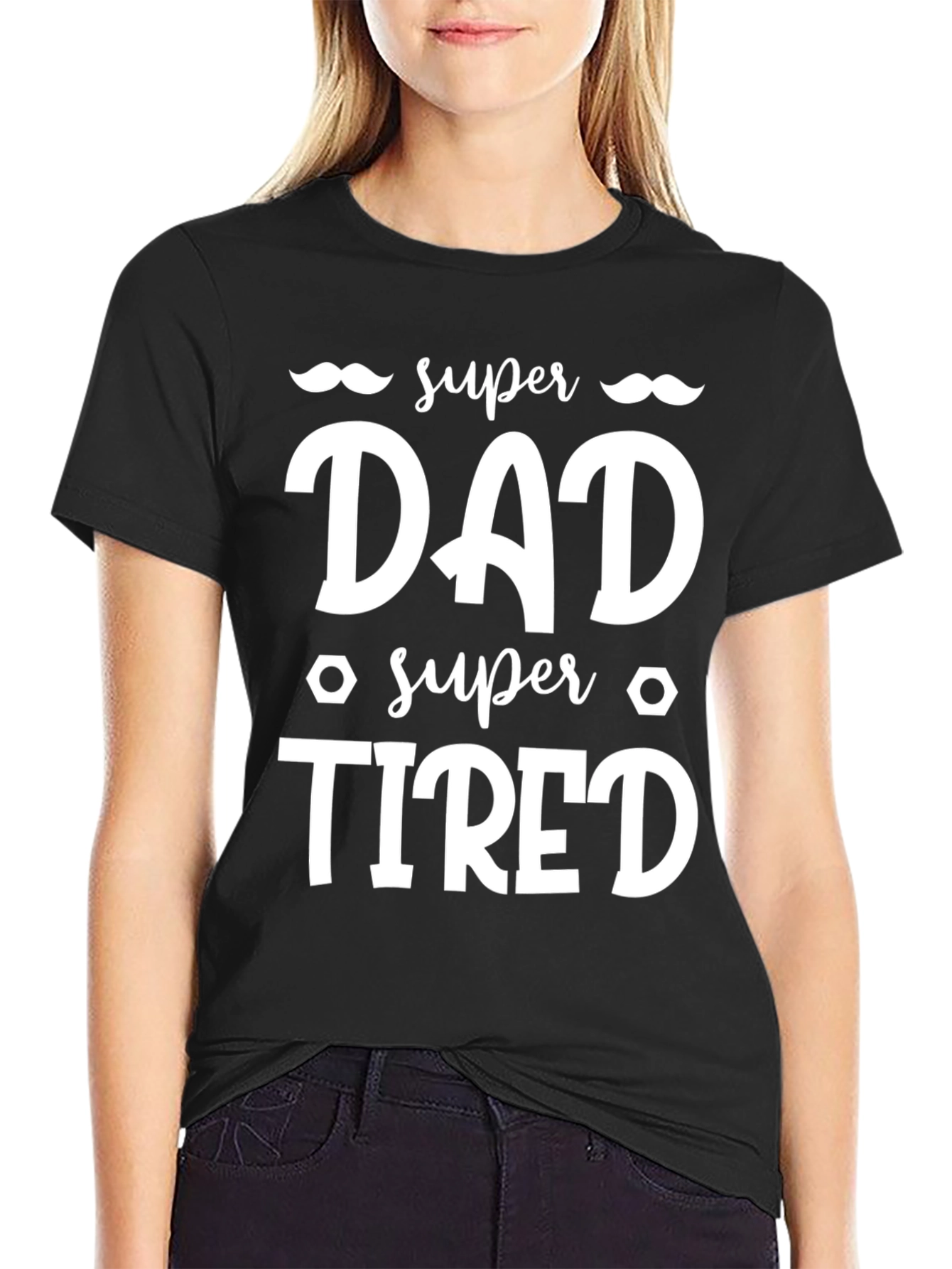 Super Dad Super Tired Graphic Tee