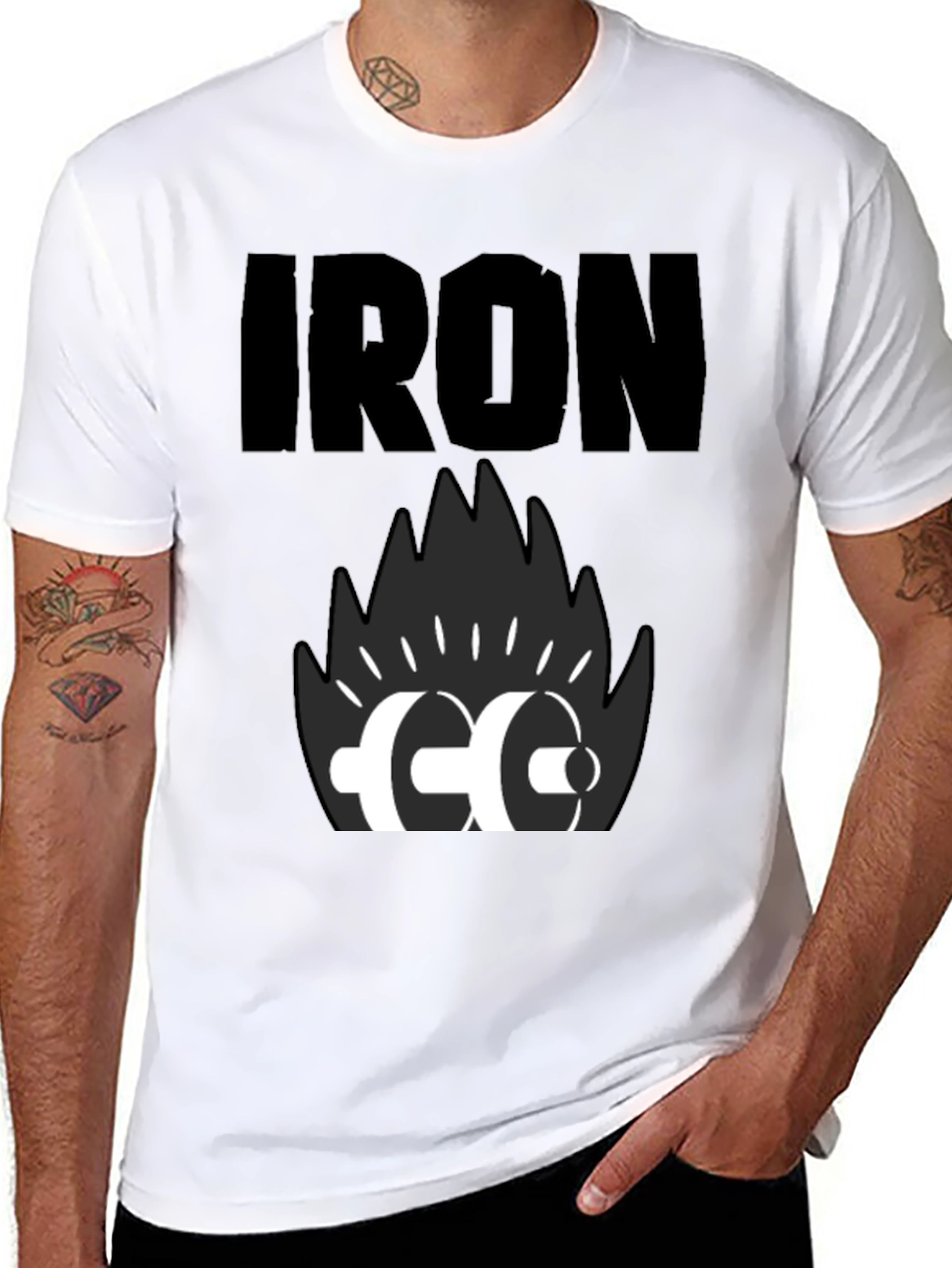 Iron Weightlifting Graphic Tee