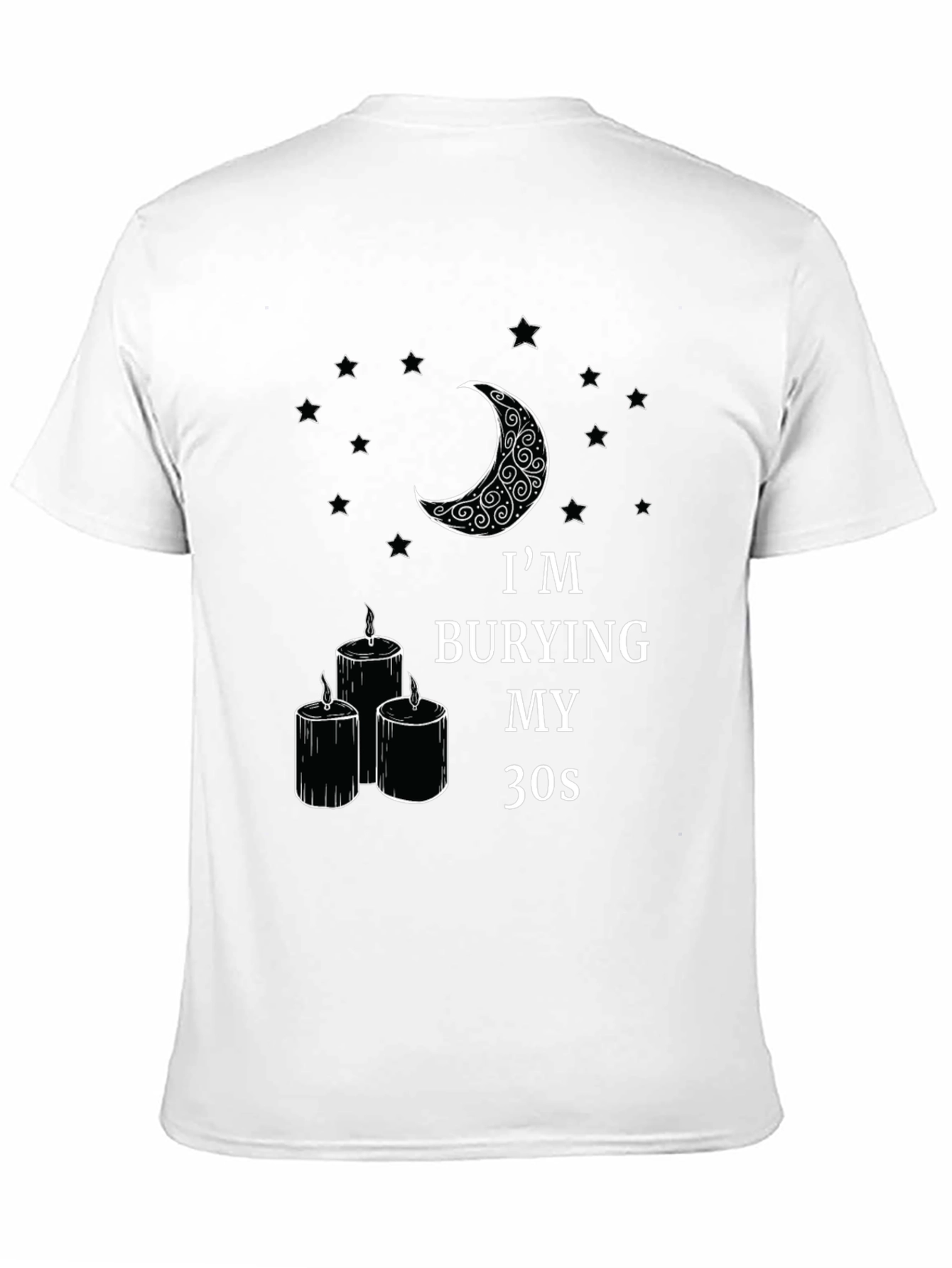 Burying My 30s Graphic Tee - Birthday Celebration Shirt