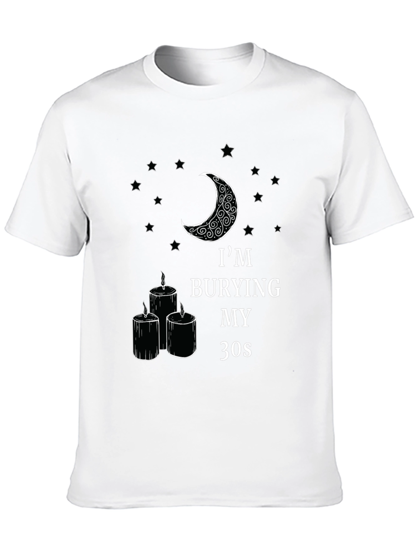 Burying My 30s Graphic Tee - Birthday Celebration Shirt