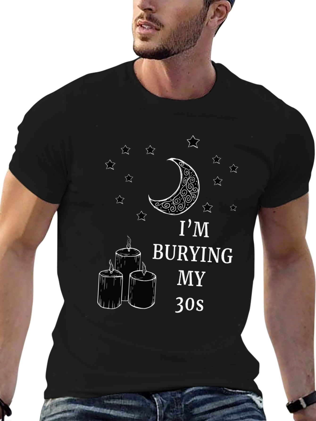 Burying My 30s Graphic Tee - Birthday Celebration Shirt