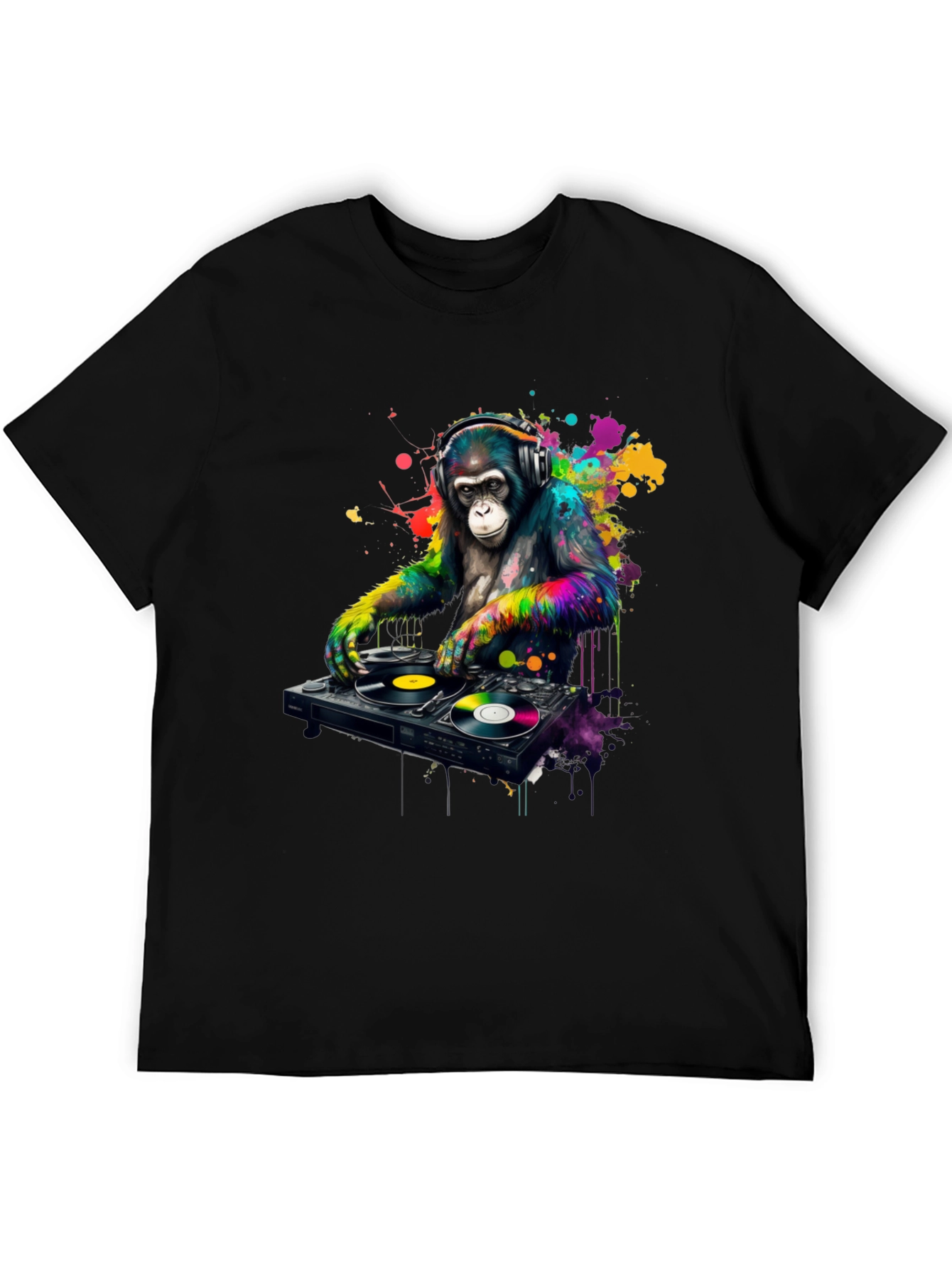 DJ Monkey Graphic Tee